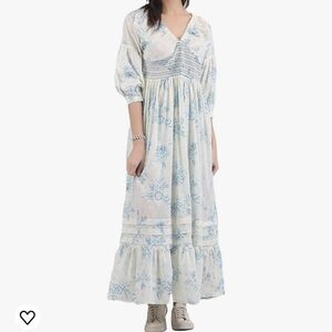 Boho Floral Maxi Dress